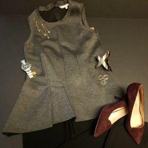 Rachel Rachel Roy Sleeveless Knit Top w. Back Zip